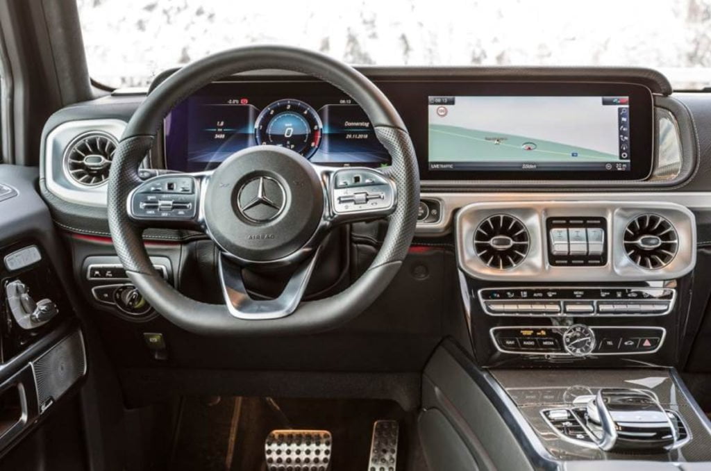 Mercedes G 350 D interiors