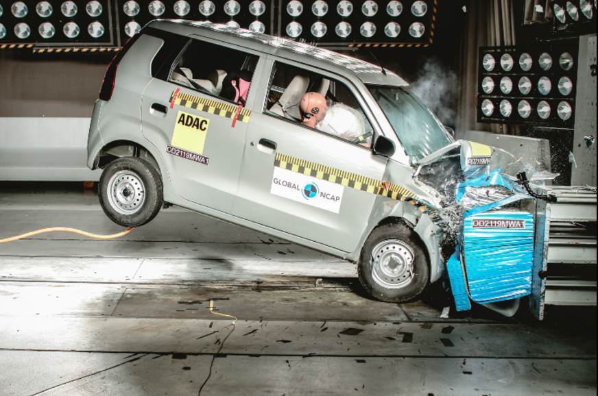 Nouveau test de collision du Maruti WagonR