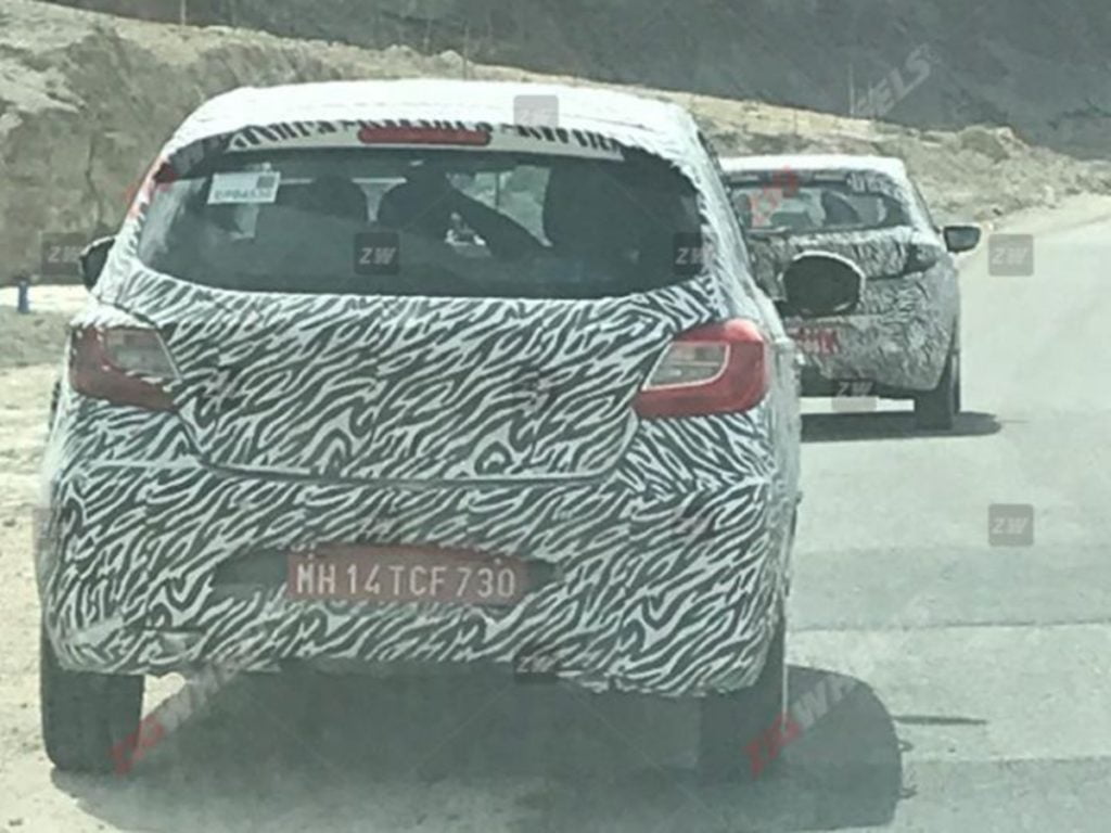 Tata Tiago facelift spotted testing in Ladakh along with the Altroz