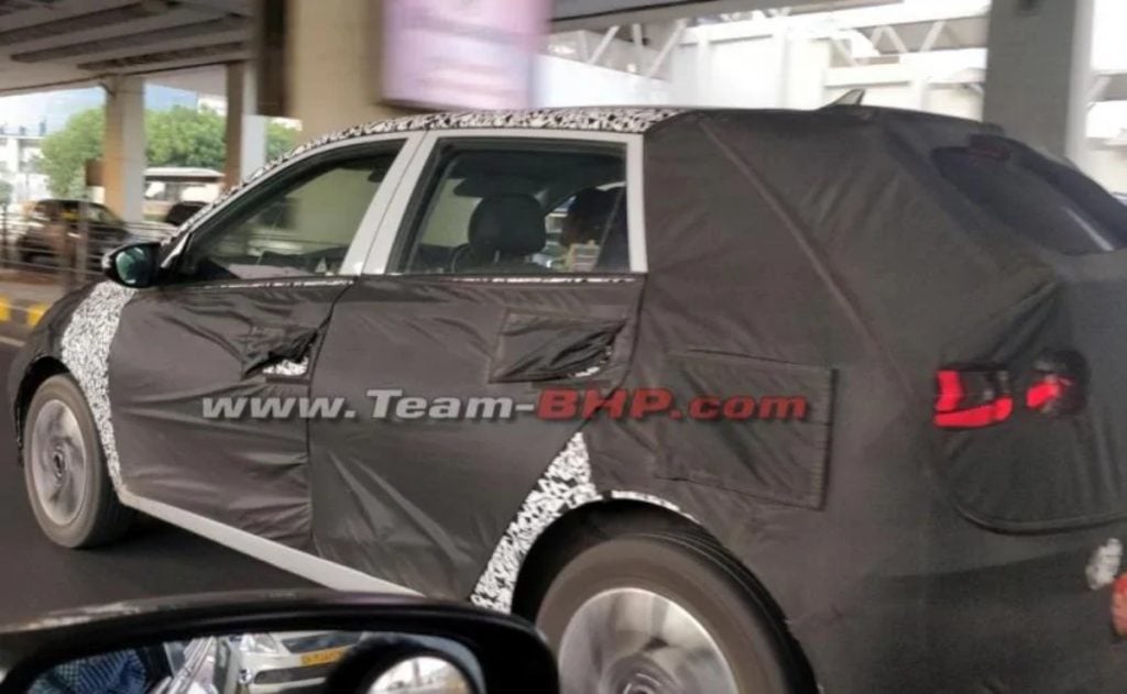 Fresh spy shots have emerged of the 2020 Hyundai i20 testing in India