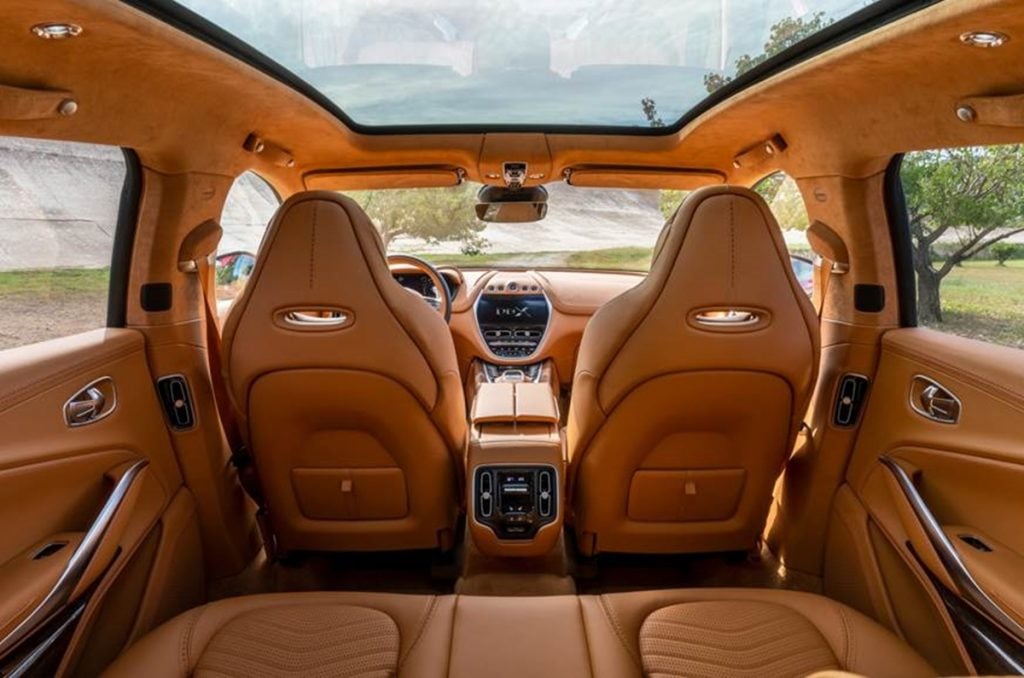 Aston Martin DBX interiors