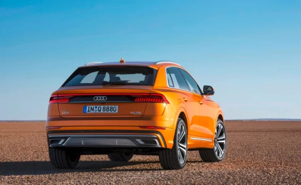 The Audi Q8 will come with only petrol engine options in India. 