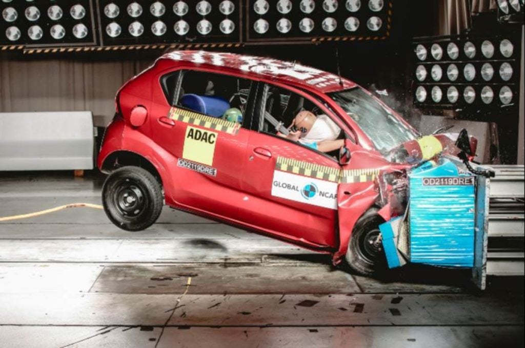 Datsuun RediGO Global NCAP Crash Test Image