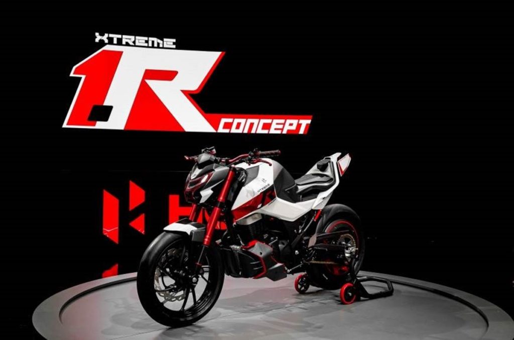 Hero showcases the Xtreme 1.R Concept at the EICMA 2019