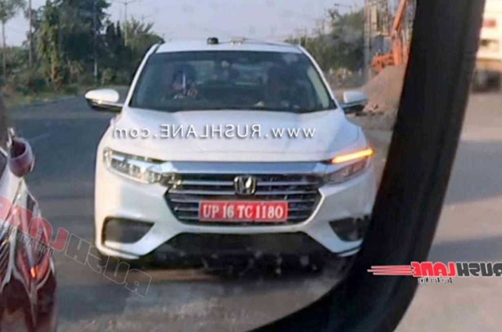 Honda Insight hybrid sedan spotted testing inn India