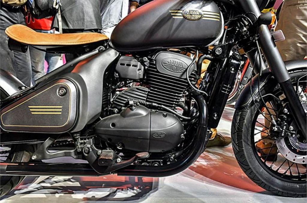 The Jawa Perak is powered by a 334cc engine with 30.4PS of power