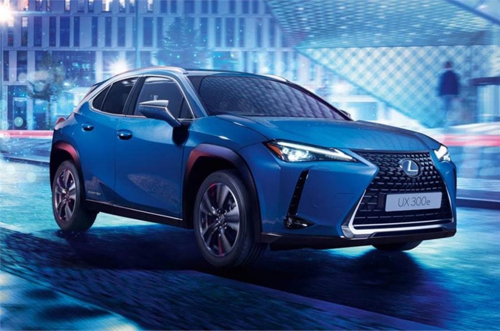 Lexus has unveiled their first electric production car - the UX 300e