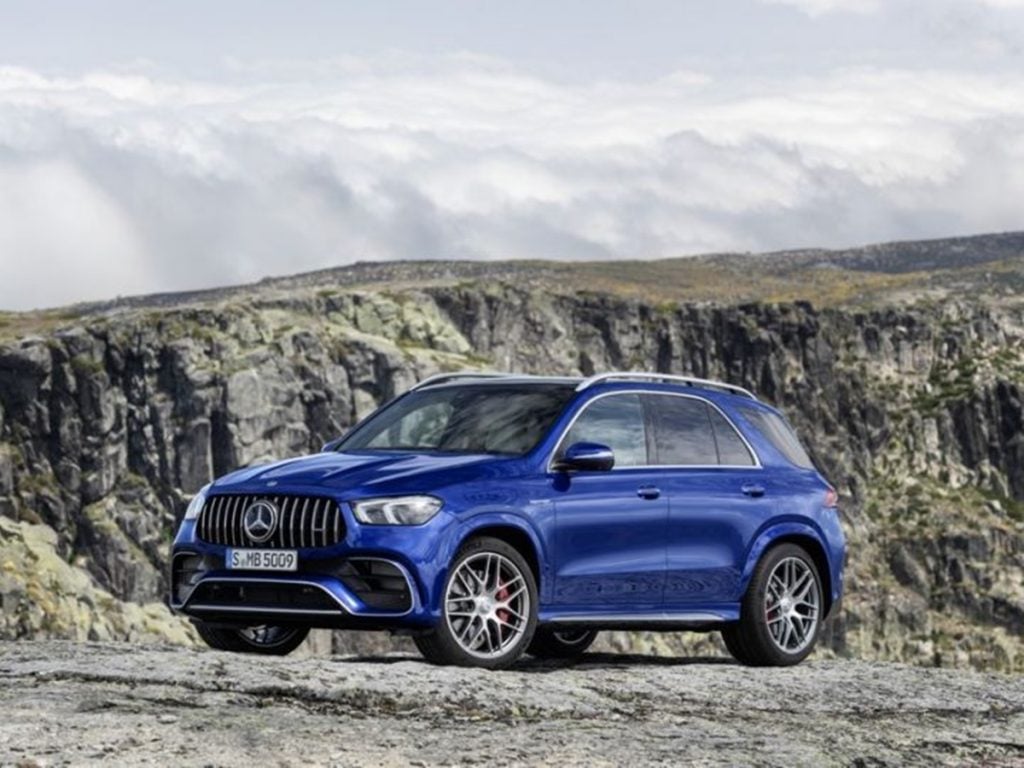 And finally, here's the Mercedes AMG GLE 63