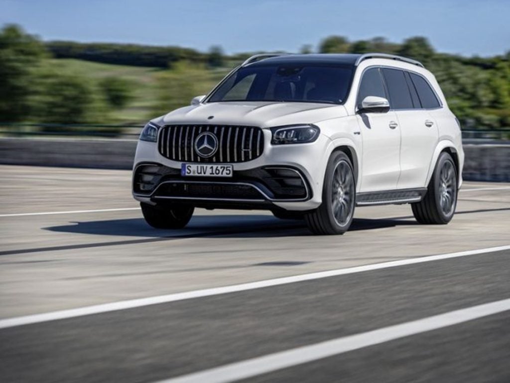 As for more conventional SUVs, Mercedes also launched the AMG GLS 63