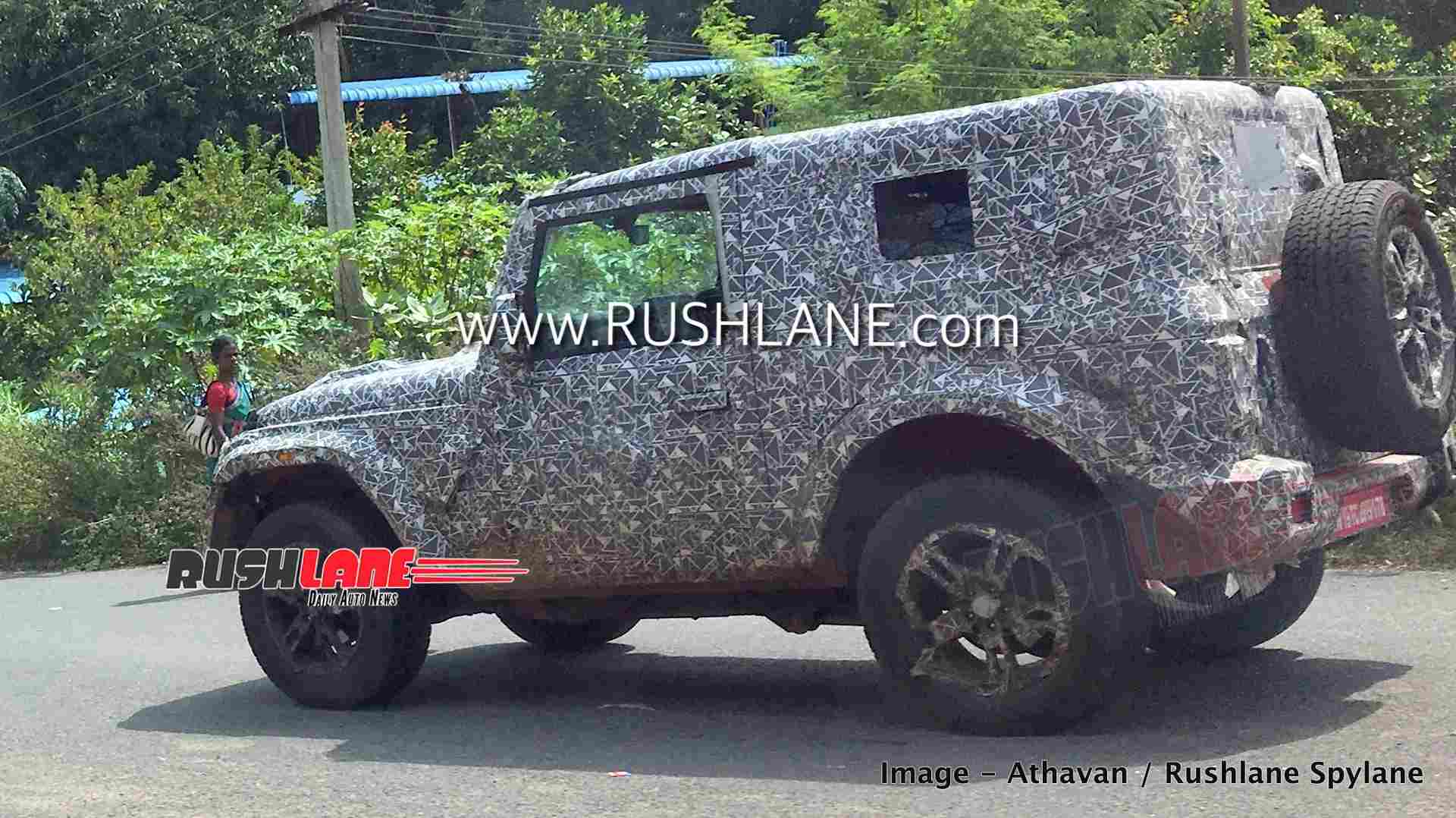 New 2020 Mahindra Thar Now Looks Similar To The Macho Jeep Wrangler