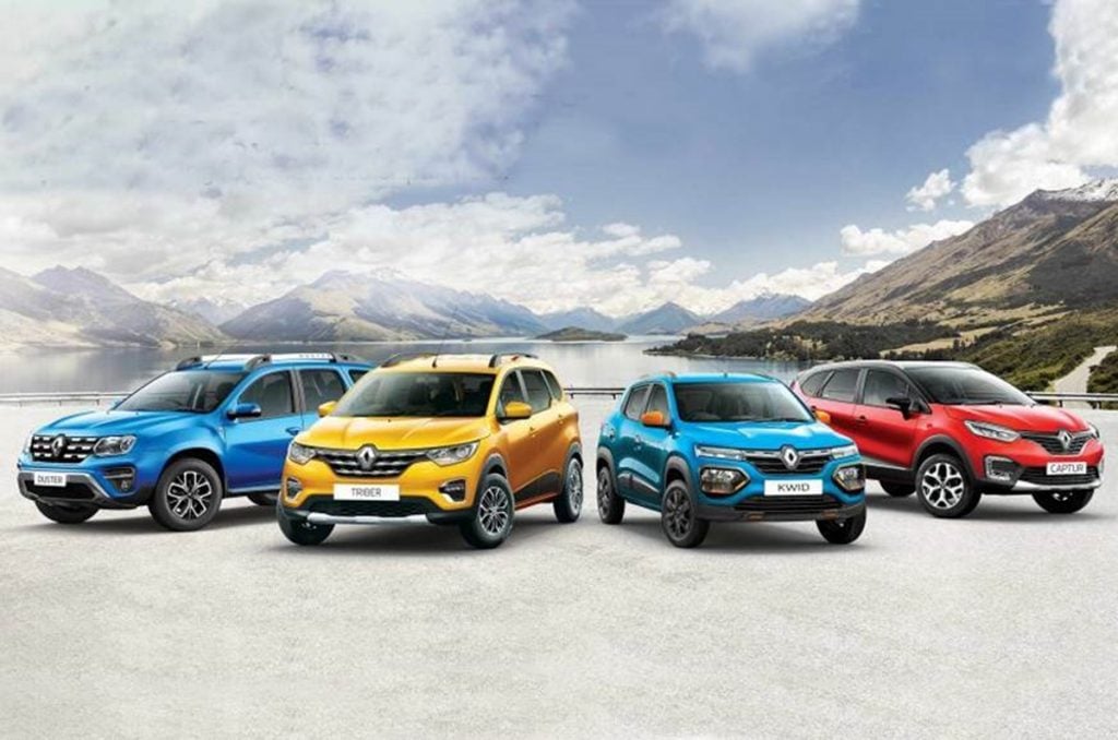 Renault is offering an extended warranty plan of 7 years/1 lakh km on all its models.