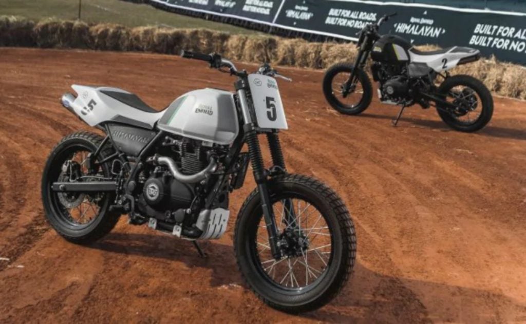 It will be used in the Royal Enfield Slide school to train riders in flat track racing. 