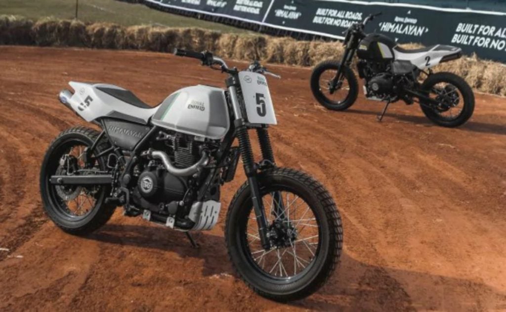 It will be used in the Royal Enfield Slide school to train riders in flat track racing. 