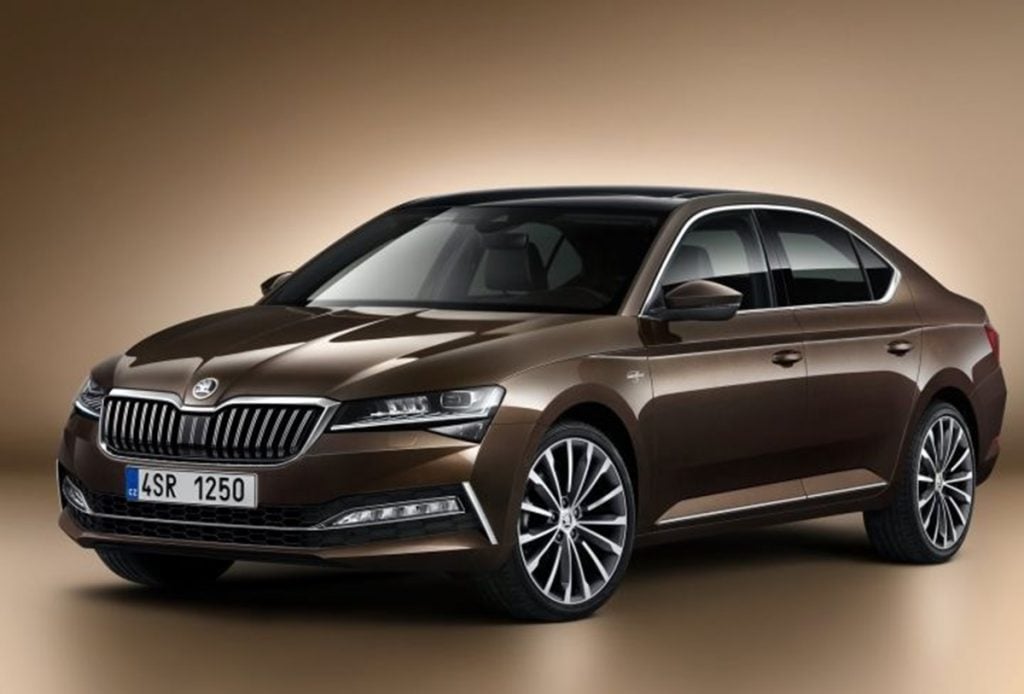 International-spec Skoda Superb facelift