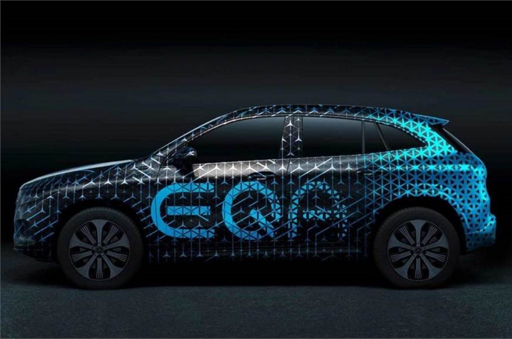 All electric Mercedes EQA to debut in 2021.