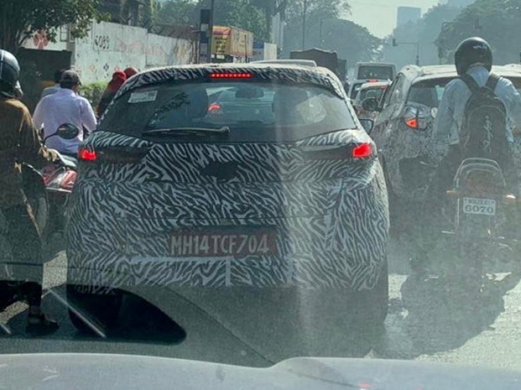 Here's the very first spy image of the Tata Altroz EV.