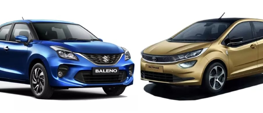 Tata Altroz Vs Maruti Suzuki Baleno