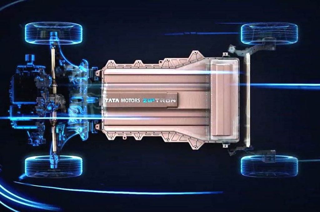 The Nexon EV will debut Tata's new Ziptron EV powertrain.