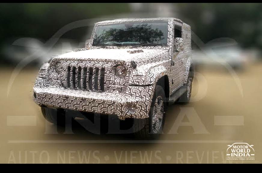 next-gen Mahindra Thar 4