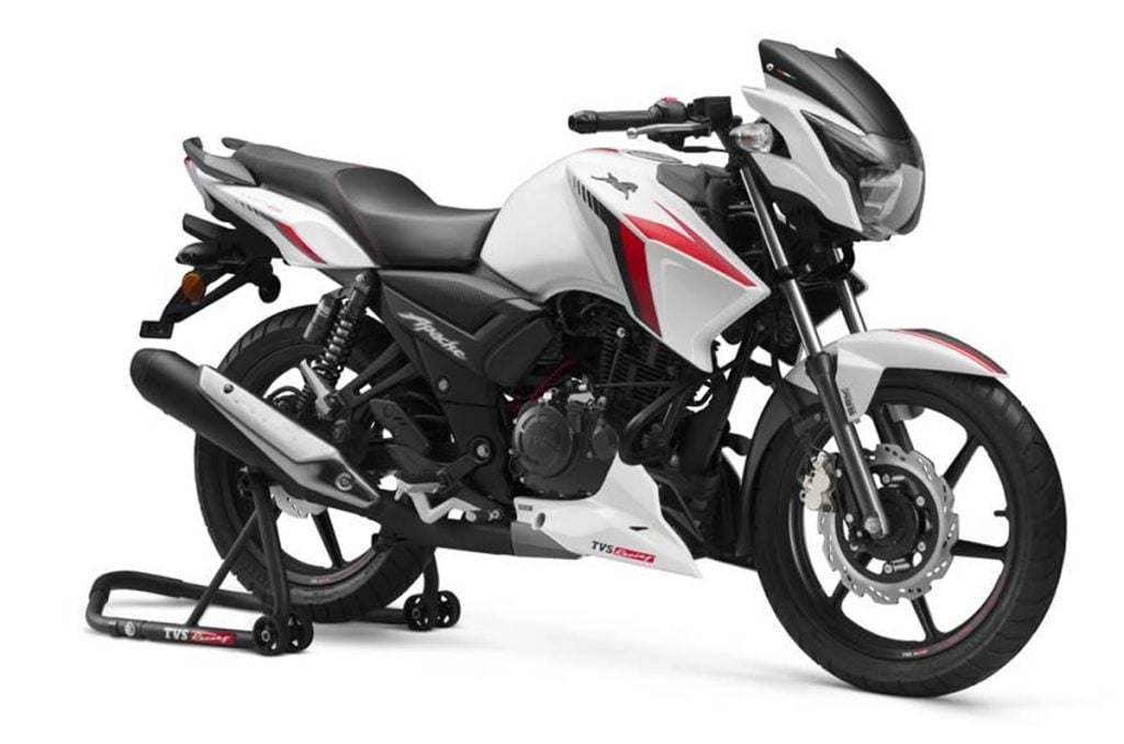 BS6 TVS Apache RTR 160 launched for a price of Rs 93,500