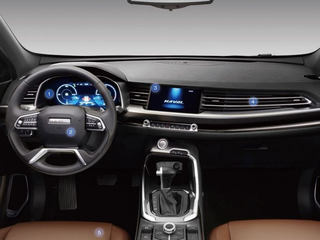 Haval H6 interiors