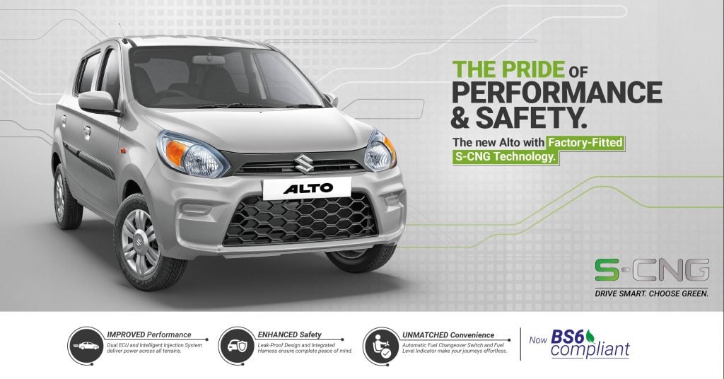 Bs6 Maruti Alto Cng Launched To Offer Mileage Of 31 6 Km Kg