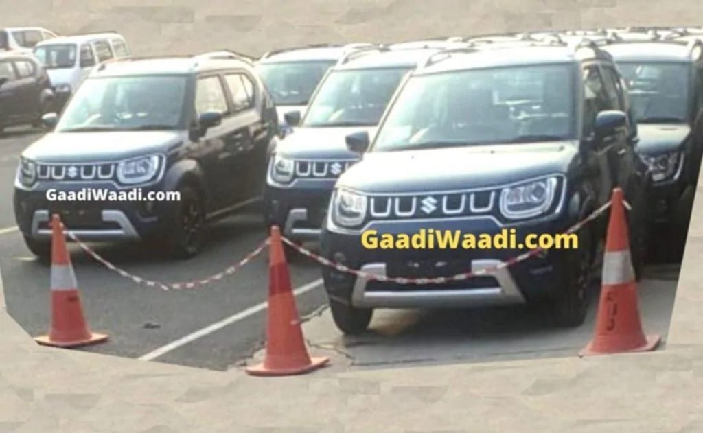 Maruti Suzuki Ignis Facelift Spied Undisguised; could launch at Auto Expo 2020