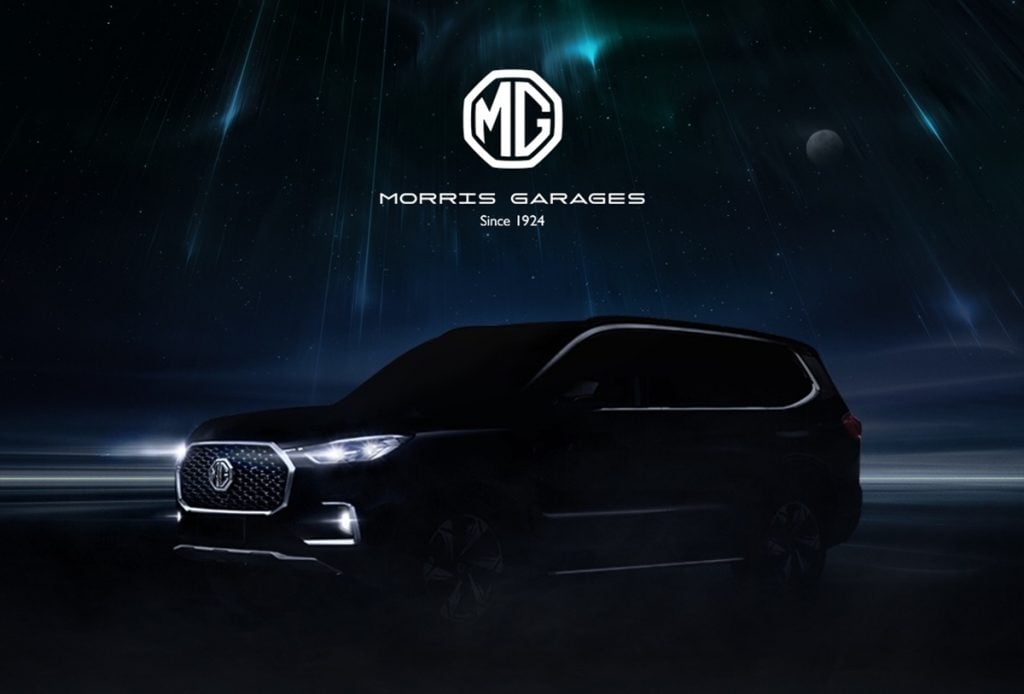 MG Motors teases the Maxus D90; Debut at 2020 Auto Expo
