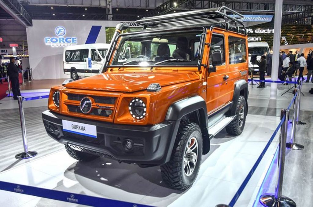 Force Motors Unveiled the Brand New 2020 Gurkha at the Auto Expo