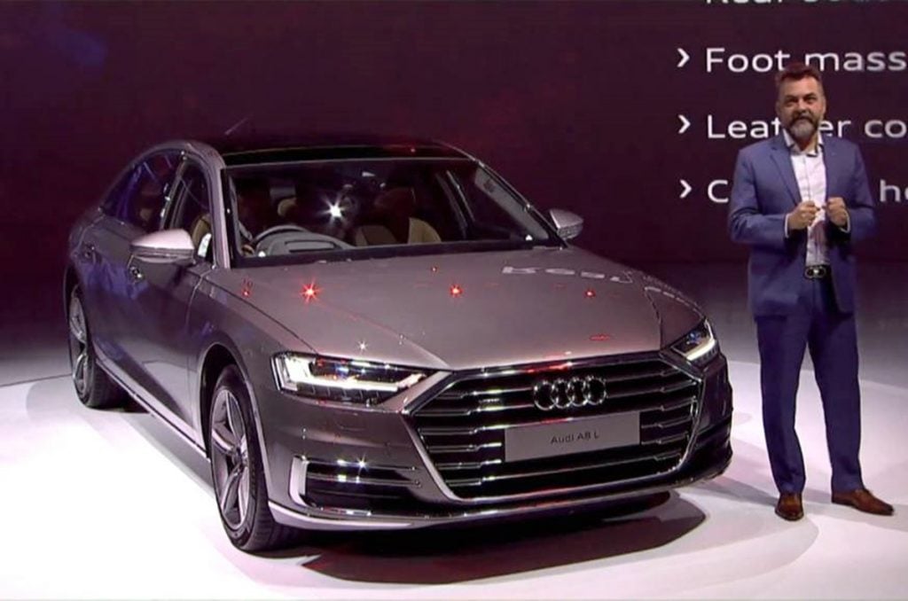 2020 Audi A8 L Launched in India for a Price of Rs. 1.56 Crore