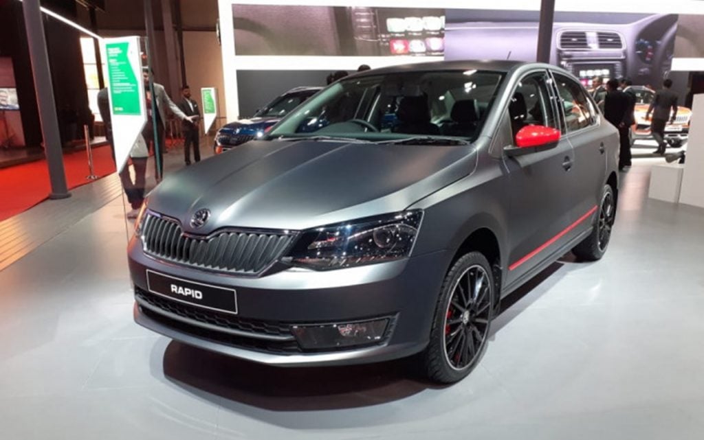 An automatic gearbox option on the Skoda Rapid will be added this September. 