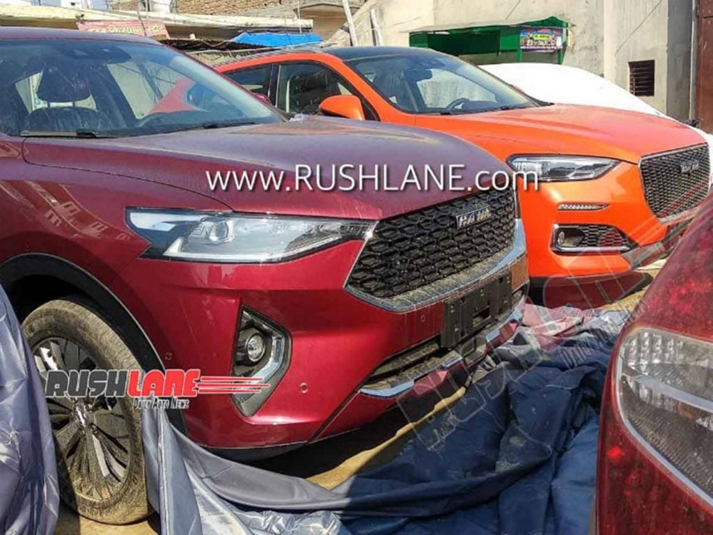 Haval F5 and F7 SUV spied in India ahead of 2020 Auto Expo Debut