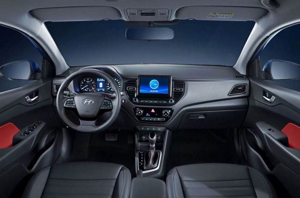  Russian-spec Hyundai Verna interiors