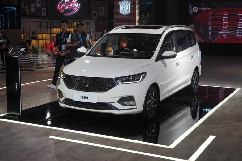 MG will also bring the 360M MPV to India to take on the Ertiga and the Marazzo.