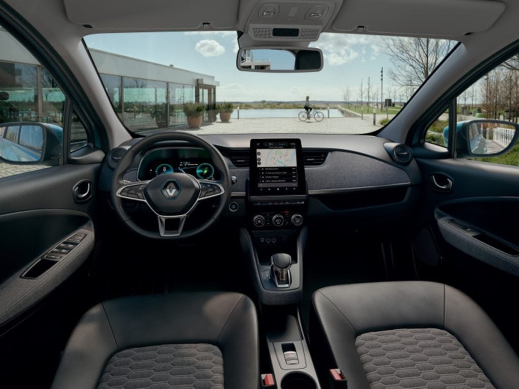 Renault Zoe EV interiors