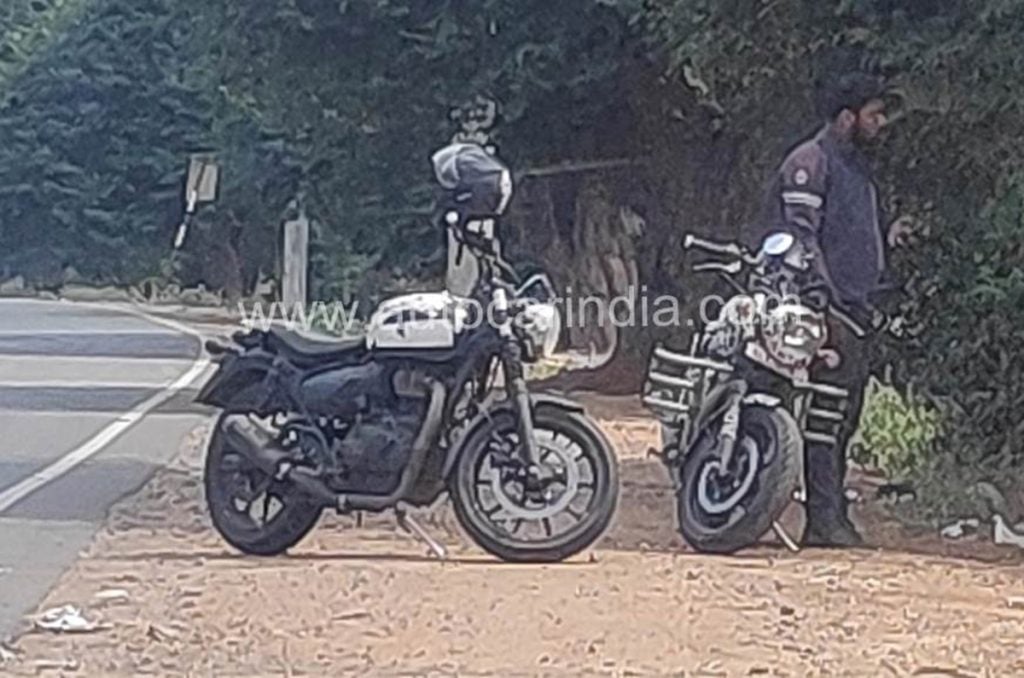 Royal Enfield has been spotted testing a mysterious new motorcycle