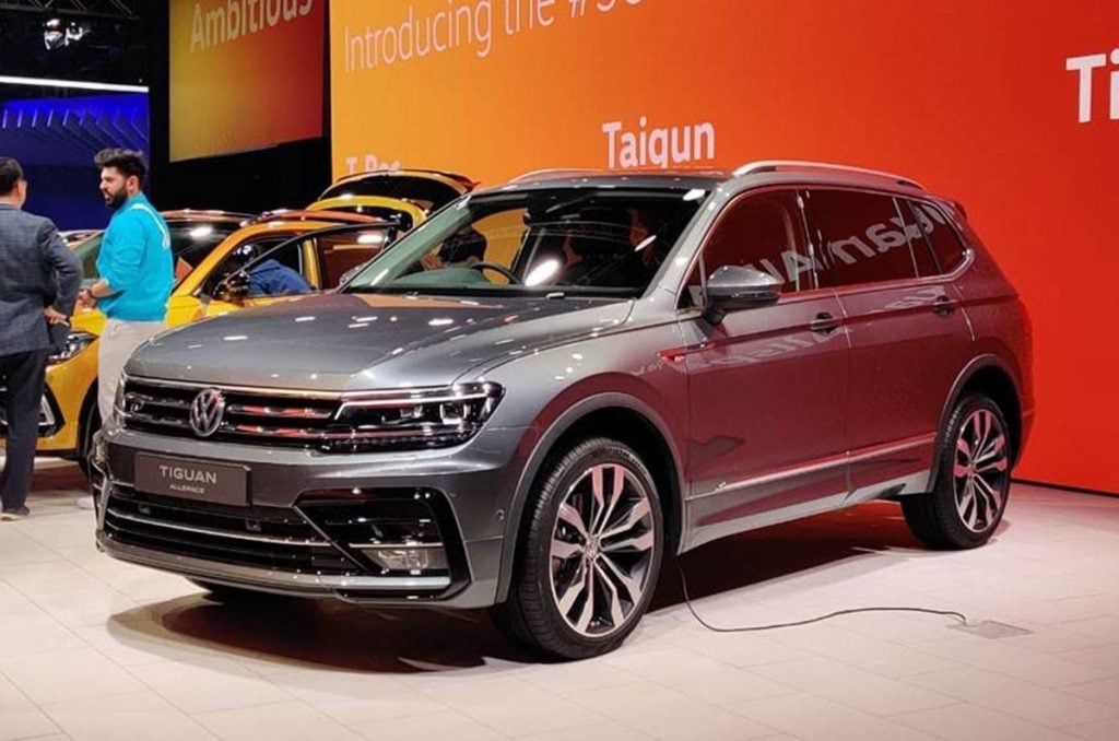 Volkswagen Tigaun AllSpace will launch in India around mid-2020 and will come as a CBU