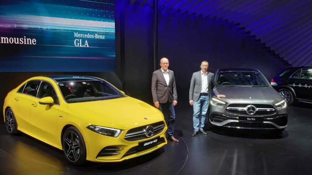 Mercedes Amg A35 And Gla Unveiled At Auto Expo