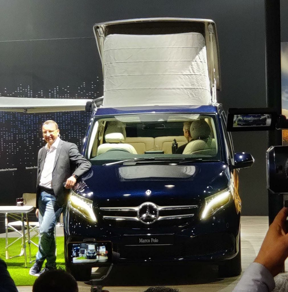 Mercedes Benz V-Class Marco Polo Edition launched at 2020 Auto Expo. 