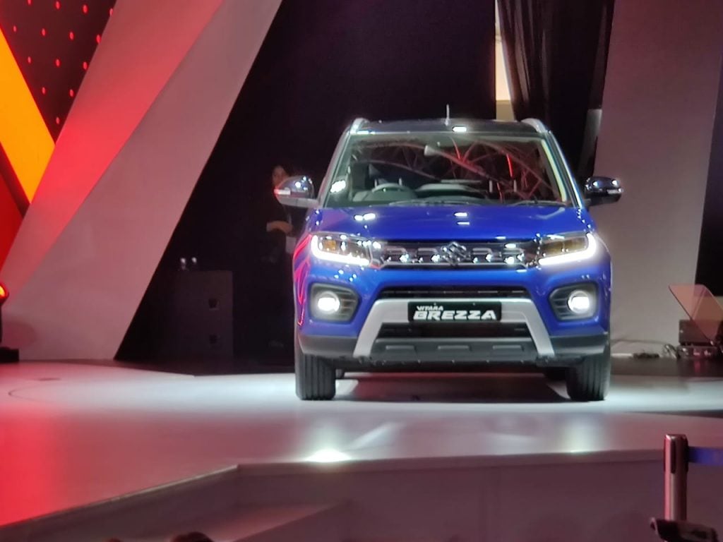 The Maruti Suzuki Vitara Brezza petrol facelift is available in a total of 9 variants