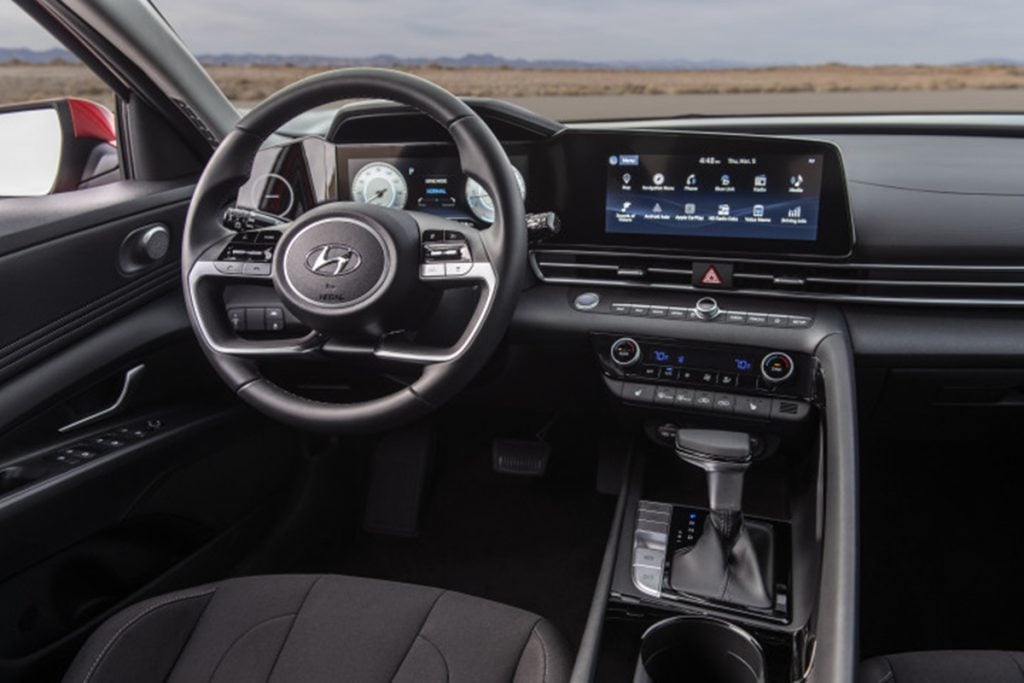 All-new Hyundai Elantra interiors. 