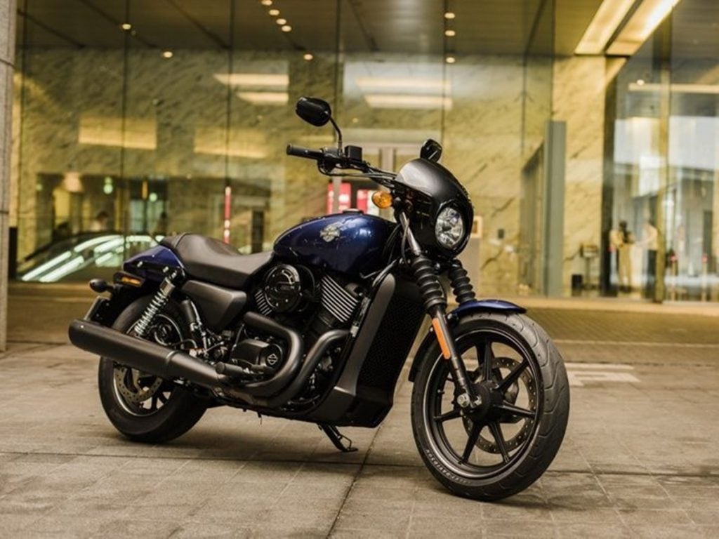 The Harley Davidson Street range is available with discounts of up to Rs 37,000