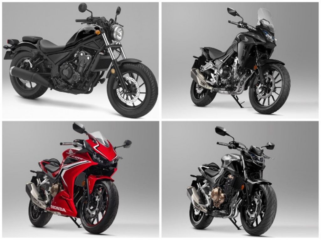 Honda is set to bring more big bikes in India with their entire 500cc range of motorcycles 
