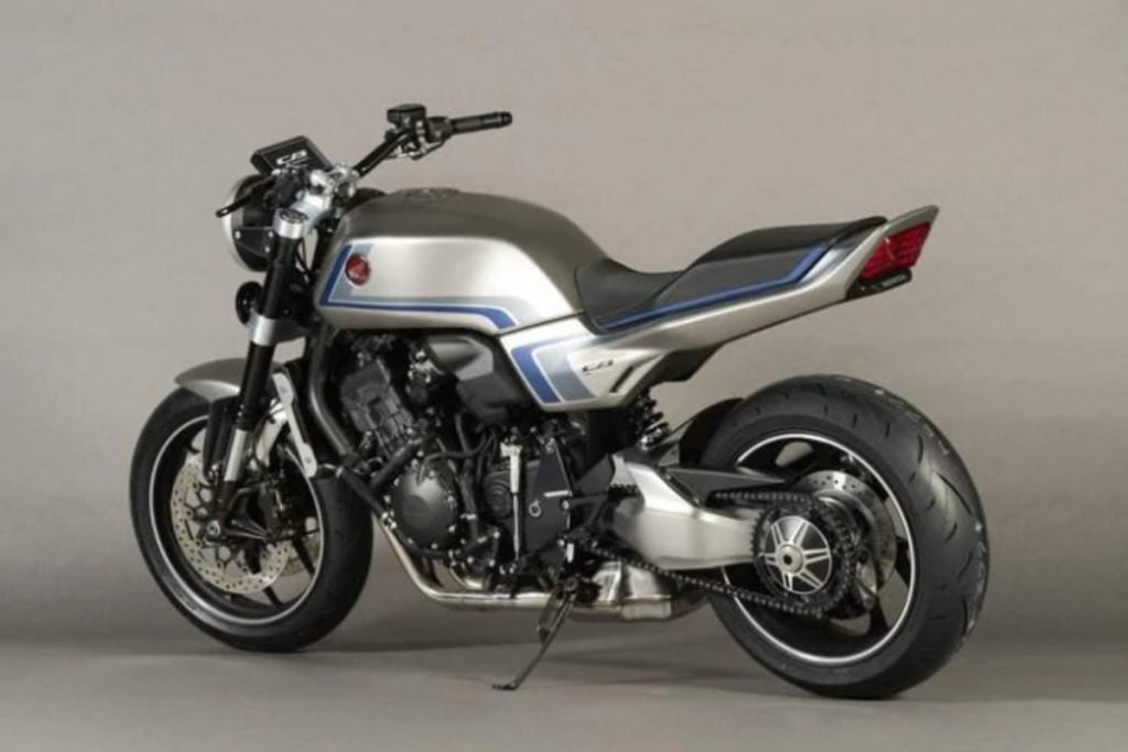 The Honda CB-F concept is based on the CB1000R