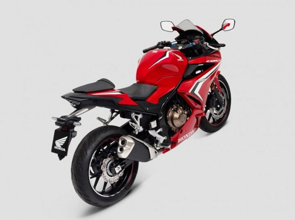  The Honda CBR500R is expected to reach our shores by the end of this year. 