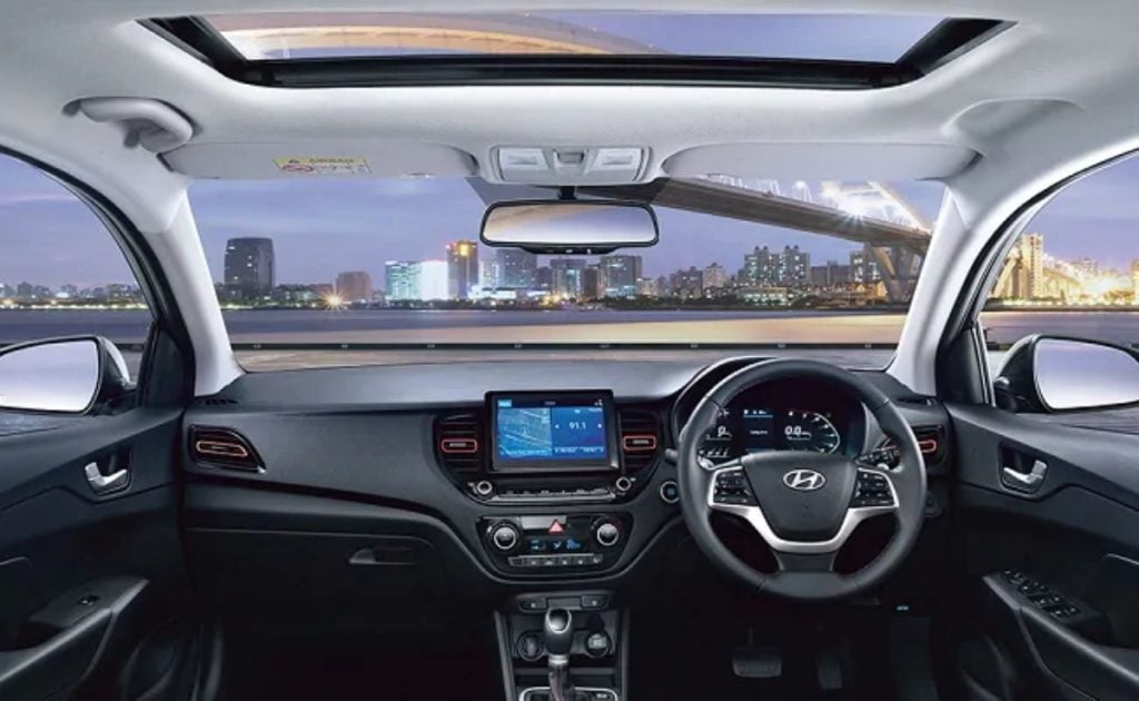 Hyundai Verna facelift interiors 