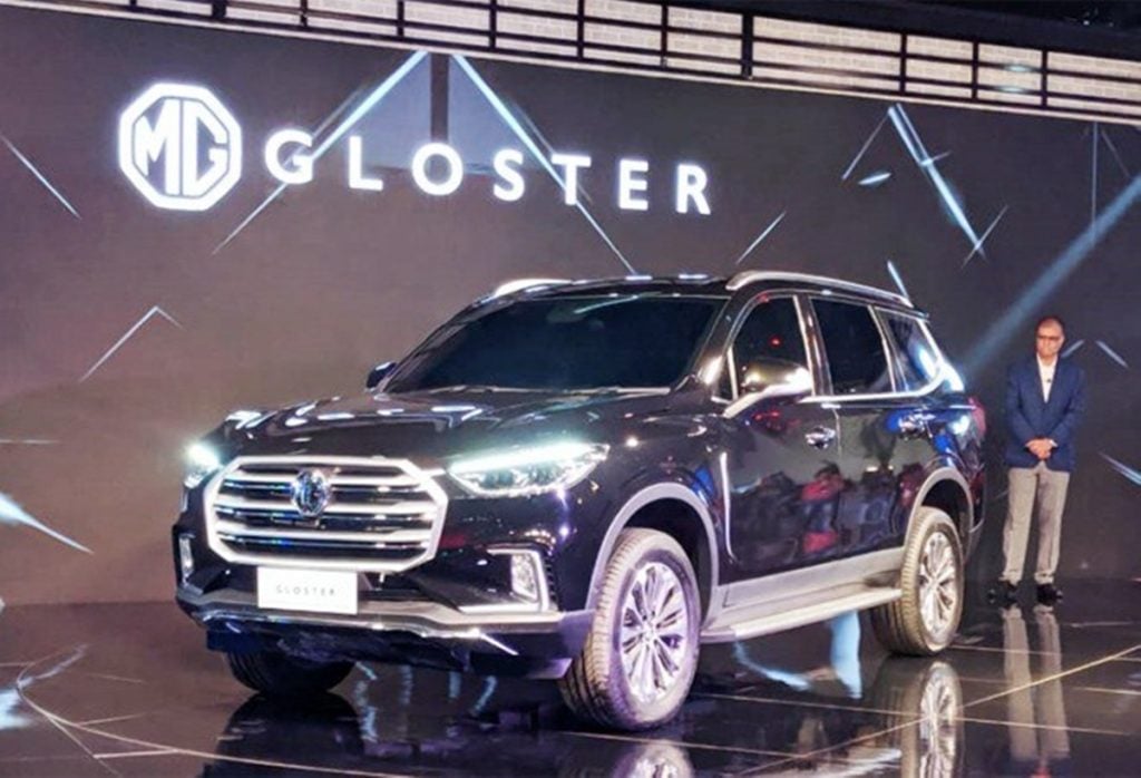 The Gloster will be MG Motors' seven-seater flagship SUV when its launched close to the festive season. 