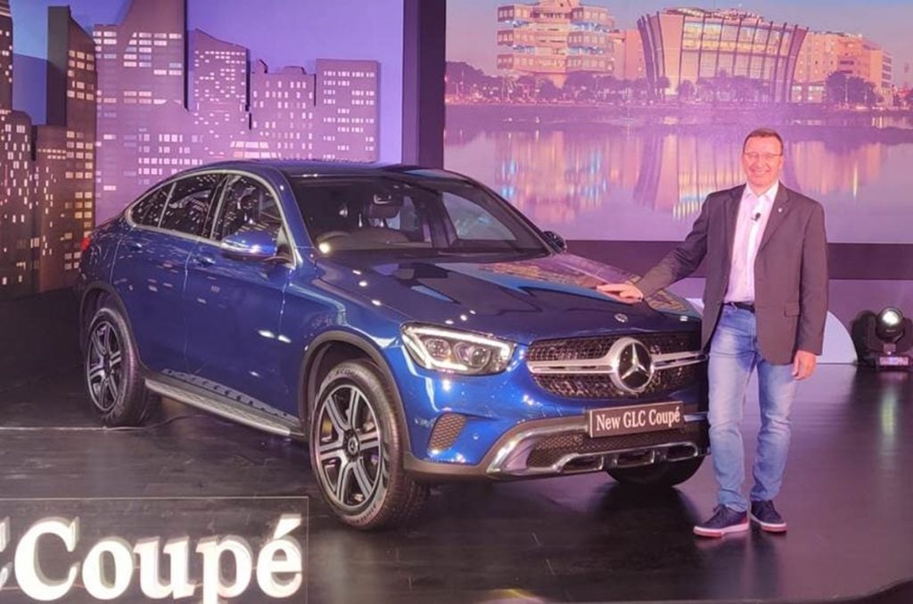 Mercedes benz Launches Glc Coupe Facelift in India for a Price of Rs 6270 Lakhs
