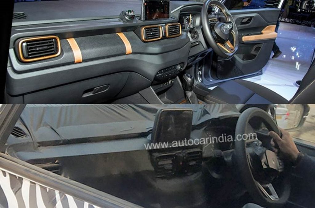 This is how the interiors compare to the concept car