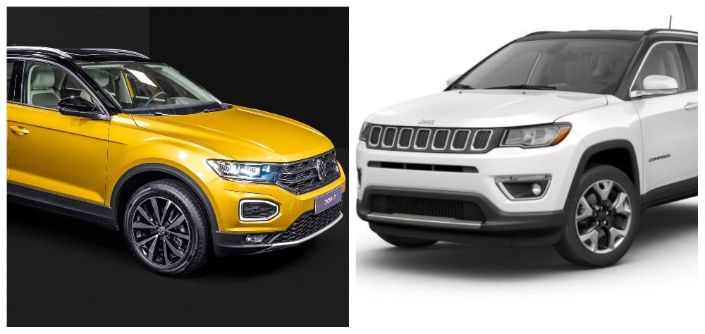 Volkswagen T-Roc Vs Jeep Compass